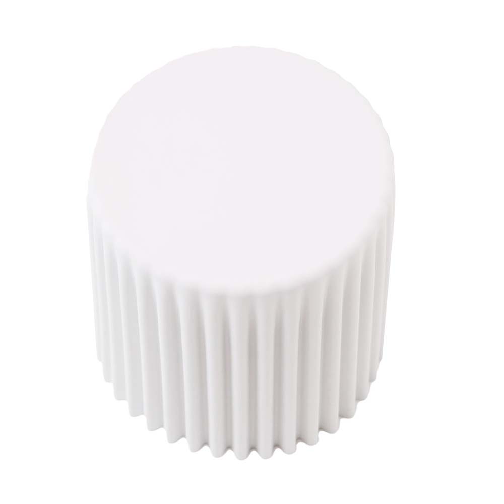 artiss 2x bar stools cupcake plastic foot stool white