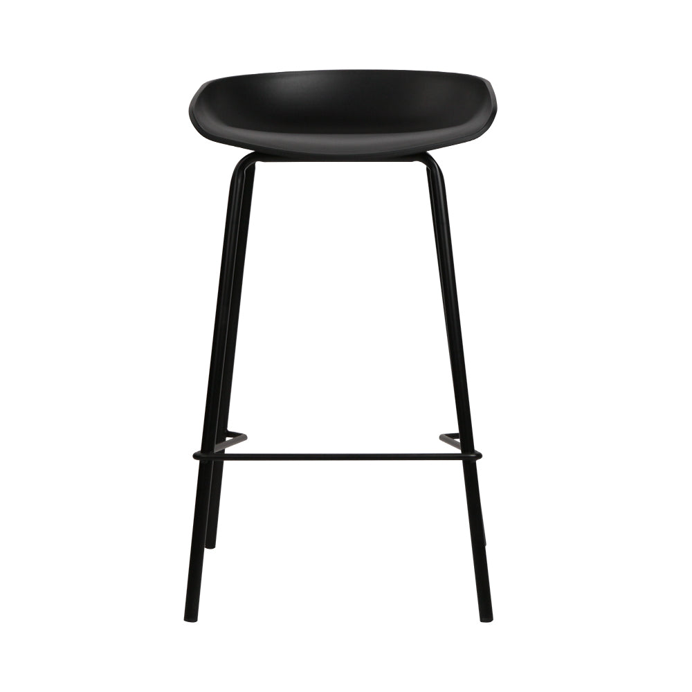 artiss 2x bar stools kitchen counter stools metal