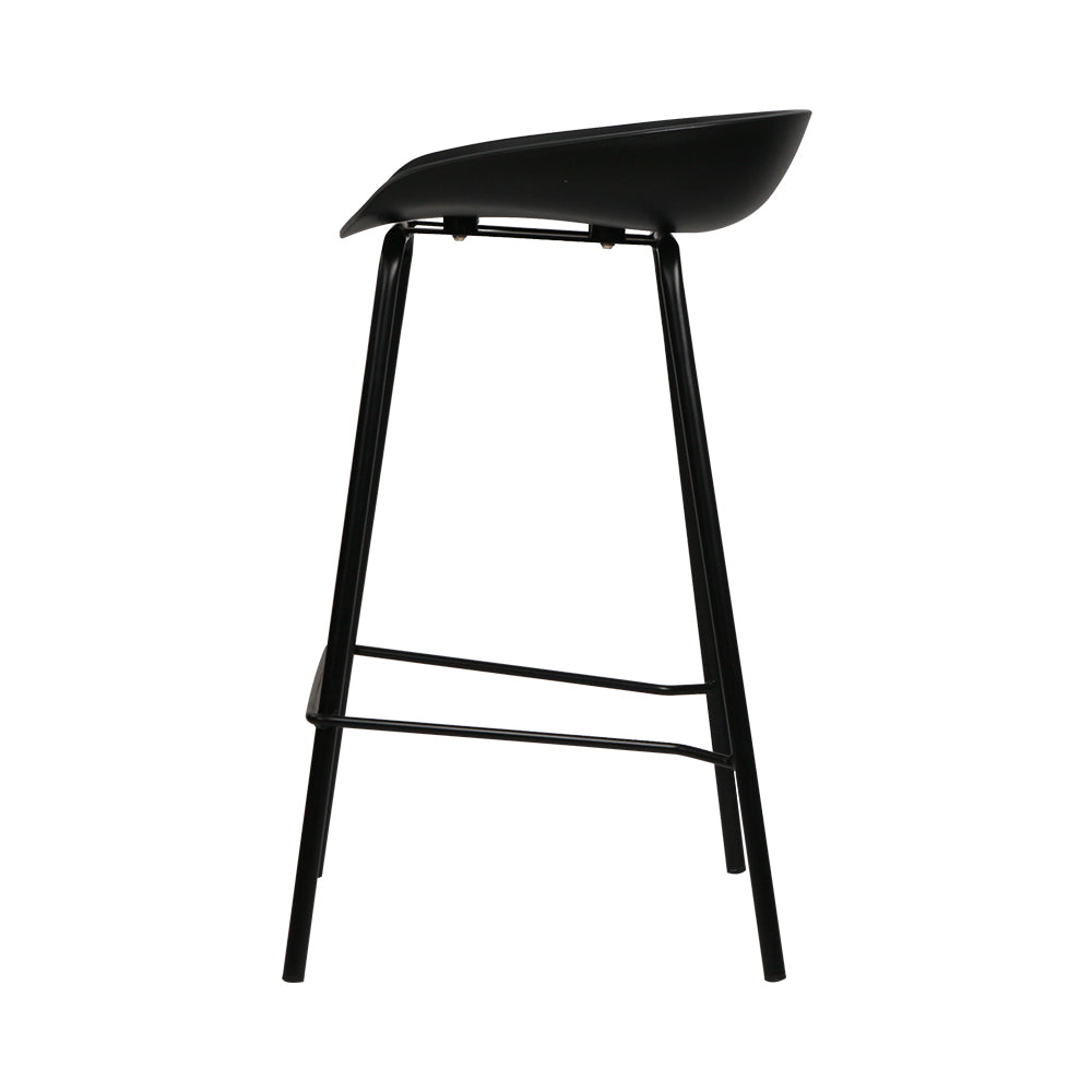 artiss 2x bar stools kitchen counter stools metal