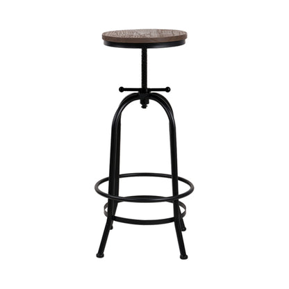 Artiss Bar Stools Adjustable Wood Chairs