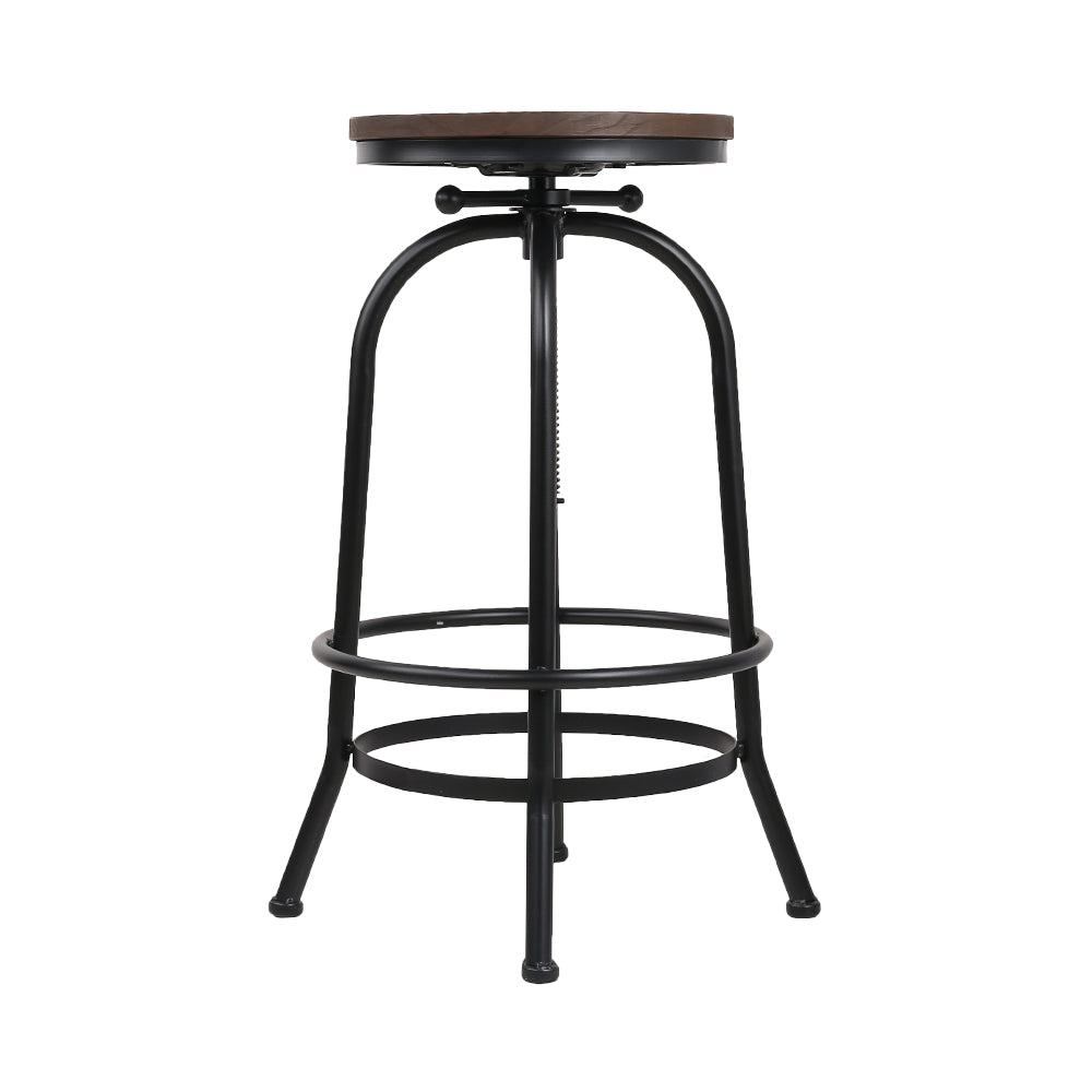 artiss bar stools adjustable wood chairs