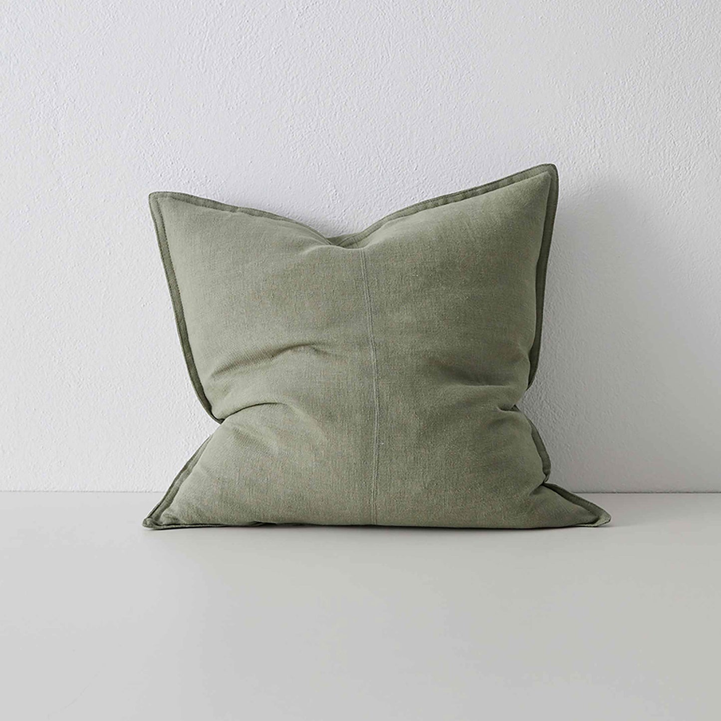 como panelled european linen - olive