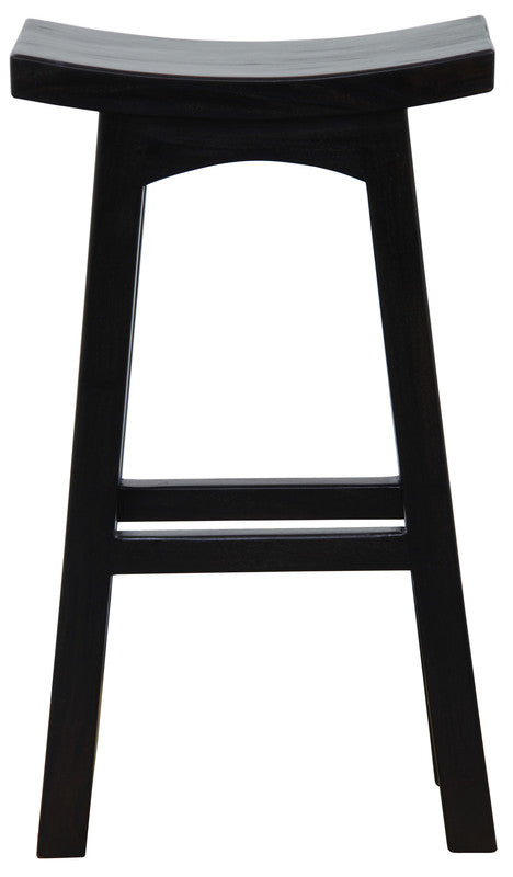 tokyo solid mahogany timber barstool (chocolate)