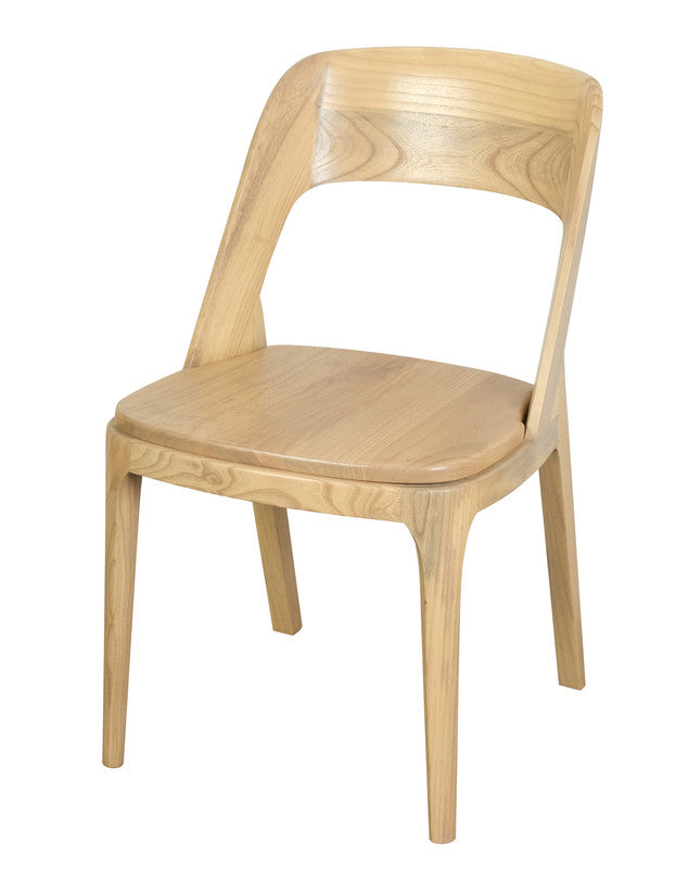 loft oak dining chair - set of 2 (natural)