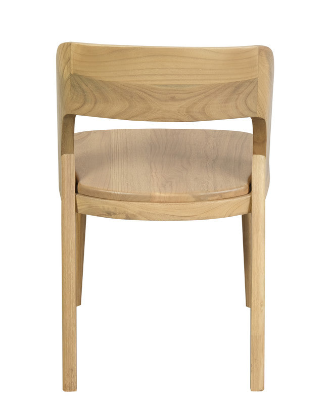 loft oak dining chair - set of 2 (natural)