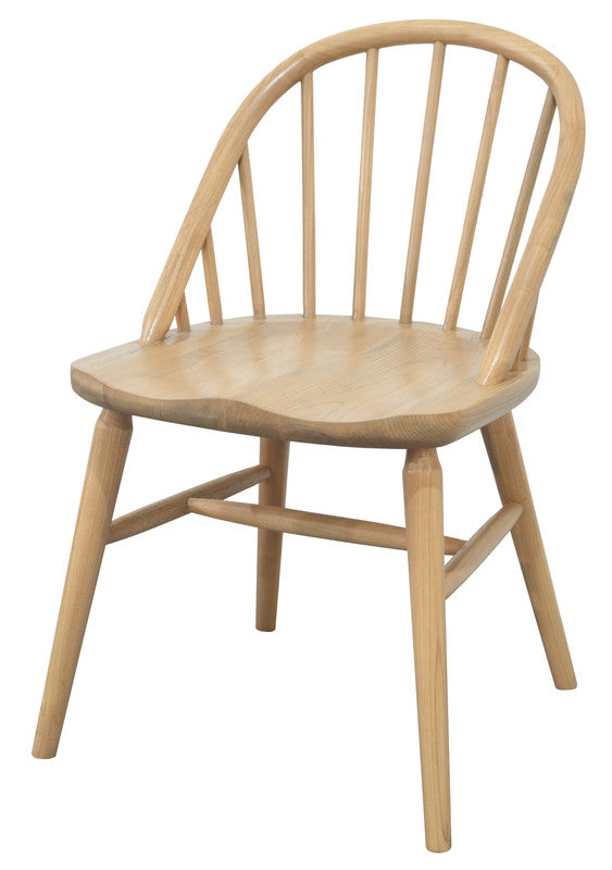 vera solid oak dining chair - set of 2 (natural)