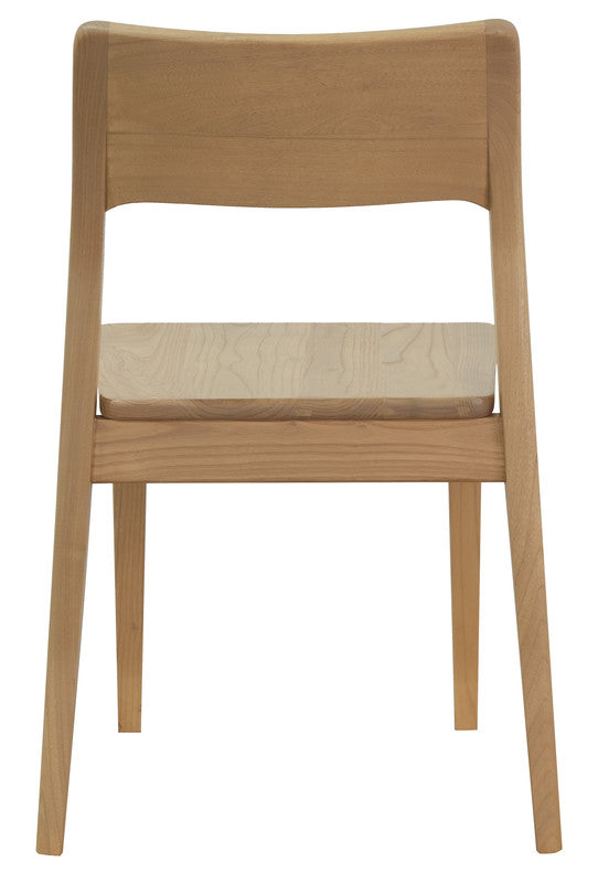 providence solid oak dining chair - set of 2 (natural)