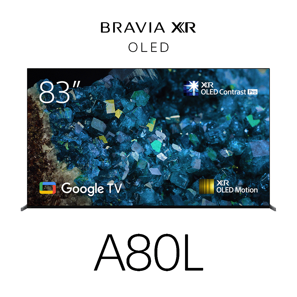 83" a80l | bravia xr | oled | 4k ultra hd | high dynamic range (hdr) | smart tv (google tv)