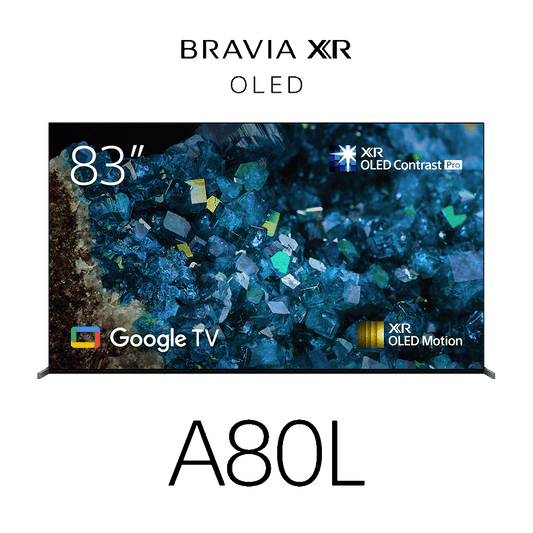 83" A80L | BRAVIA XR | OLED | 4K Ultra HD | High Dynamic Range (HDR) | Smart TV (Google TV)